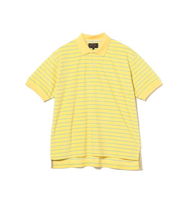 BEAMS PLUS「Pile Polo Stripe」|ポロシャツ|