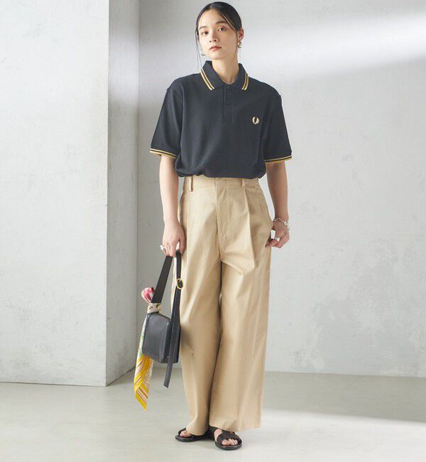 SHIPS for women「SHIPS Primary Navy Label:チノパンツ」|チノ|
