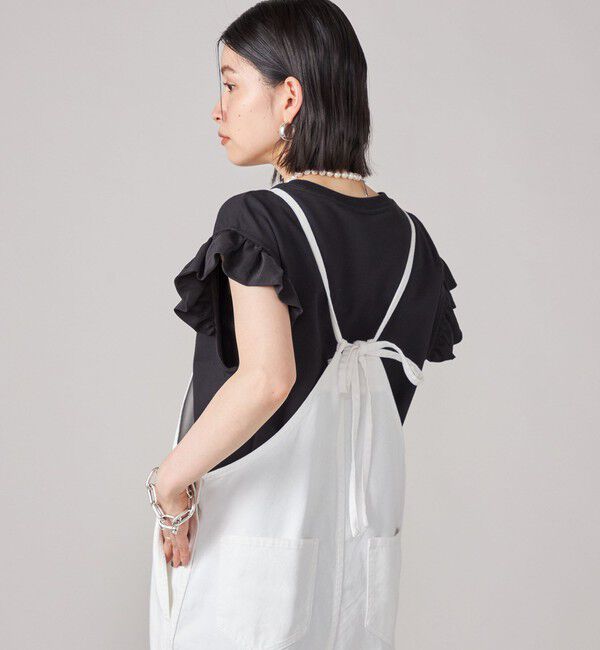 SHIPS for women「SHIPS NINE CASE:〈洗濯機可能〉カツラギ サロペット」|オールインワン|