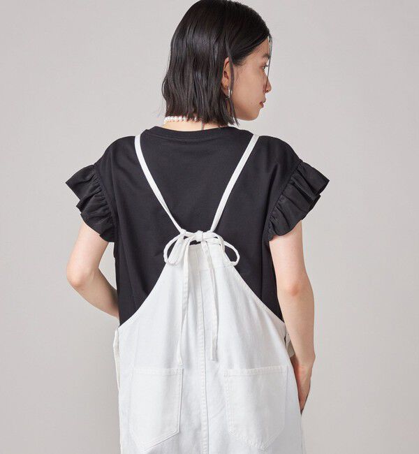 SHIPS for women「SHIPS NINE CASE:〈洗濯機可能〉カツラギ サロペット」|オールインワン|