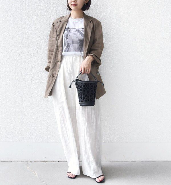 SHIPS for women「〈手洗い可能〉ラミー 4 ジャケット 26SS」|テーラードジャケット|
