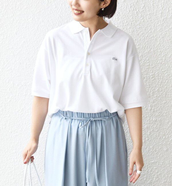 SHIPS for women「【SHIPS別注】LACOSTE:〈洗濯機可能〉ポロシャツ」|ポロシャツ|