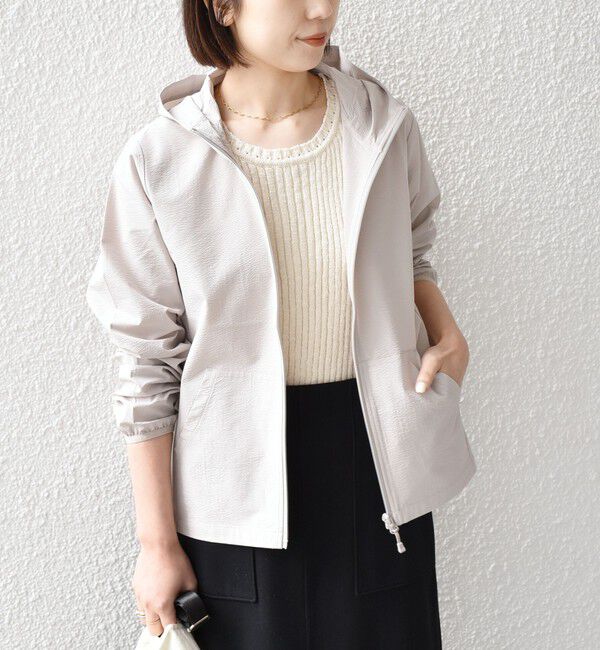 SHIPS Colors 「SHIPS Colors:〈UVカット・吸水速乾・抗菌防臭〉サーパスウェーブ パーカー◇」|ブルゾン・スタジャン|