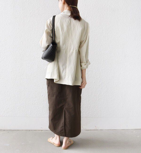 SHIPS for women「【SHIPS別注】GUNG HO:〈洗濯機可能〉SLD カーゴ スカート」|スカート|
