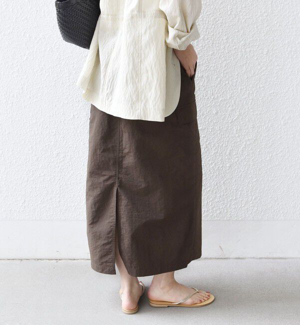 SHIPS for women「【SHIPS別注】GUNG HO:〈洗濯機可能〉SLD カーゴ スカート」|スカート|
