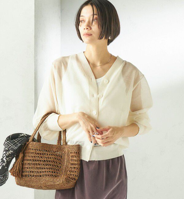 SHIPS for women「MAISON N.H PARIS:ANNABELLE P」|かごバッグ|