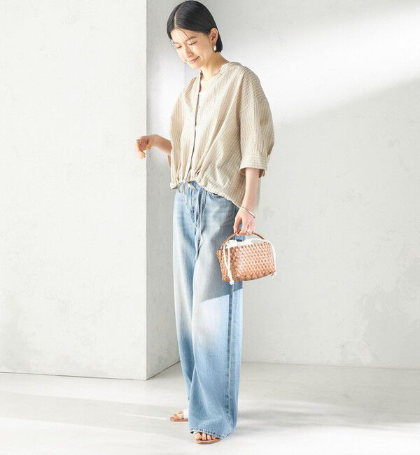 SHIPS for women「NHE: NGANG mini」|かごバッグ|