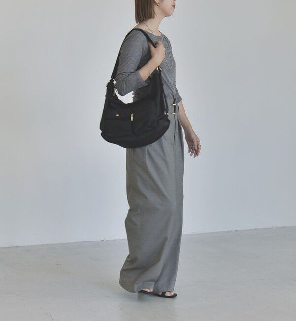 quaranciel「《予約》quaranciel:〈撥水加工〉3WAY ナイロン リュック / ショルダーバッグ（A4対応）」|ショルダー・メッセンジャー|
