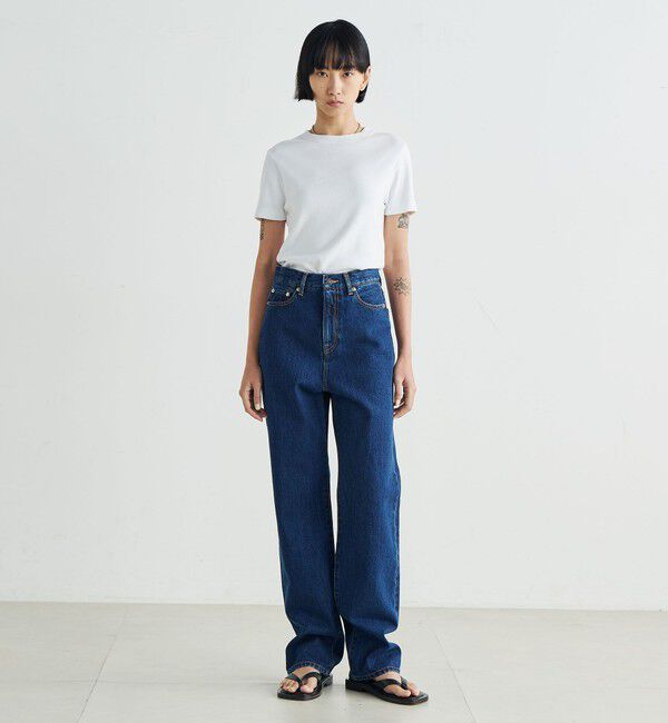 Edition「エッセンシャルデニム ストレートパンツ」|デニム|