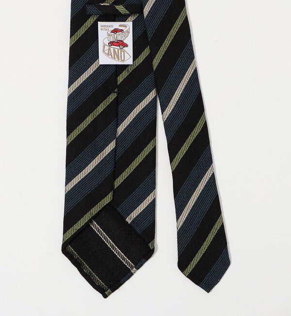 TOMORROWLAND GOODS「TOMORROWLAND MADE IN ITALY シルクジャガード レジメンタルストライプネクタイ」|ネクタイ・蝶ネクタイ|