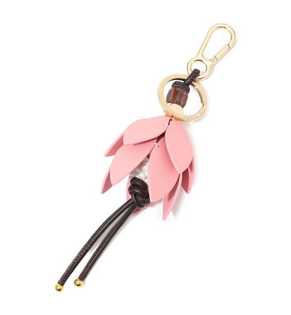 TOMORROWLAND GOODS「ATELIER TOMORROW フラワー チャーム」|キーケース|33 ピンク