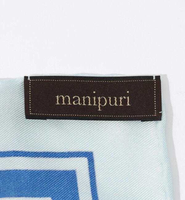 TOMORROWLAND GOODS「manipuri DOME FLOWER シルクスカーフ」|バンダナ・スカーフ|