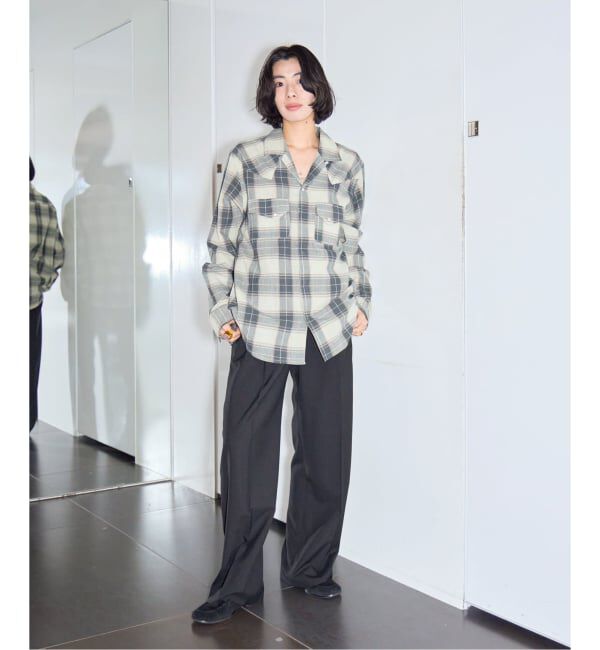  「LIGHT SLACKS パンツ」|スラックス|