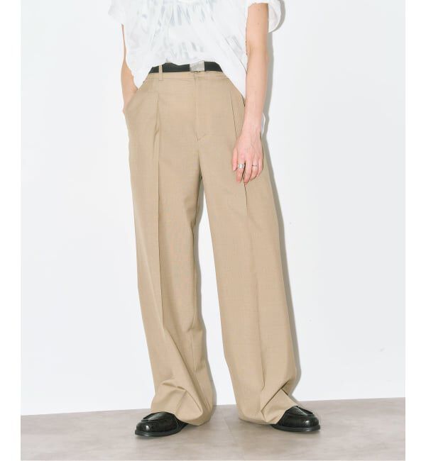  「LIGHT SLACKS パンツ」|スラックス|