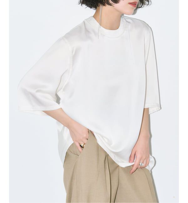  「《追加2》SATIN Tシャツ」|Tシャツ・カットソー|ホワイト