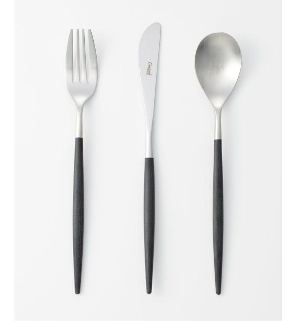 journal standard Furniture「【Cutipol/クチポール】 MIO DINNER SPOON BK*SV ディナースプーン」|食器・キッチングッズ|