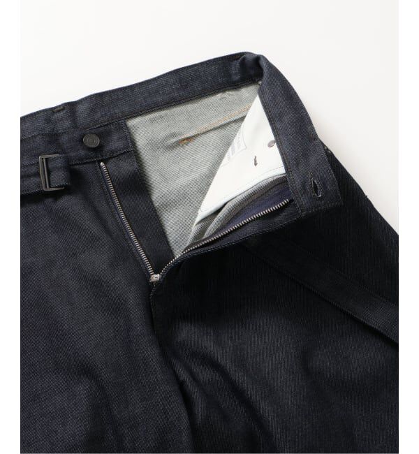EDIFICE「LEVI&rsquo;S(R)/リーバイス(R) 別注 TWISTED BELTED デニムパンツ (L30)」|デニム|