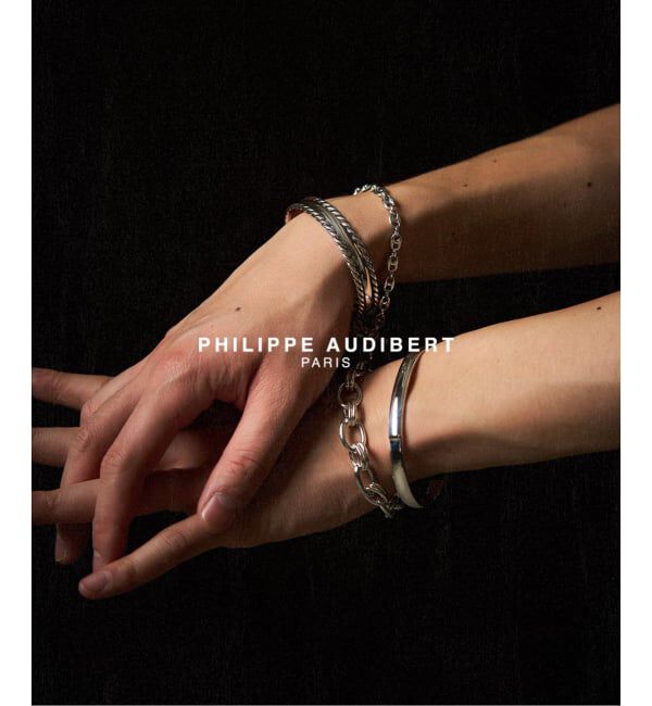 417 EDIFICE「PHILIPPE AUDIBERT Domity bracelet brass silver plated」|ブレスレット・バングル|