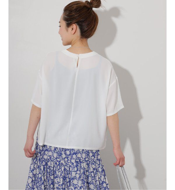 JOURNAL STANDARD relume「《追加3》2WAYジョーゼットロゴTEE」|Tシャツ・カットソー|