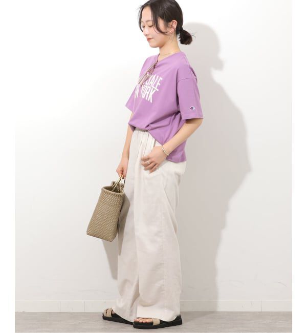 JOURNAL STANDARD relume「別注【Champion/チャンピオン】26/s Jersey Tee：Tシャツ」|Tシャツ・カットソー|