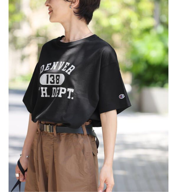 JOURNAL STANDARD relume「別注【Champion/チャンピオン】26/s Jersey Tee：Tシャツ」|Tシャツ・カットソー|