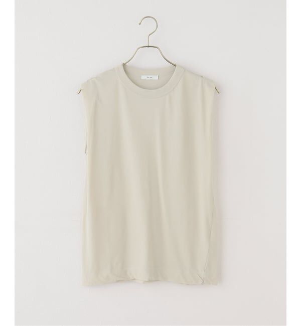 Spick and Span「《新色有り / 追加》ATON/エイトン FRESCA SINGLE JERSEY TANK TOP」|タンクトップ|
