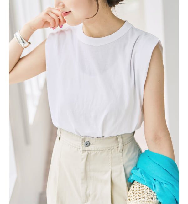 Spick and Span「《新色有り / 追加》ATON/エイトン FRESCA SINGLE JERSEY TANK TOP」|タンクトップ|