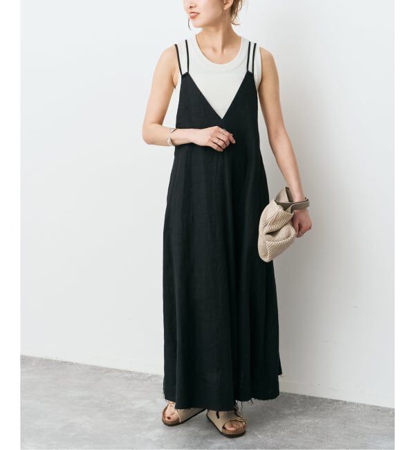 Spick and Span「《新色有り / 追加》18Gリブニットタンク」|タンクトップ|
