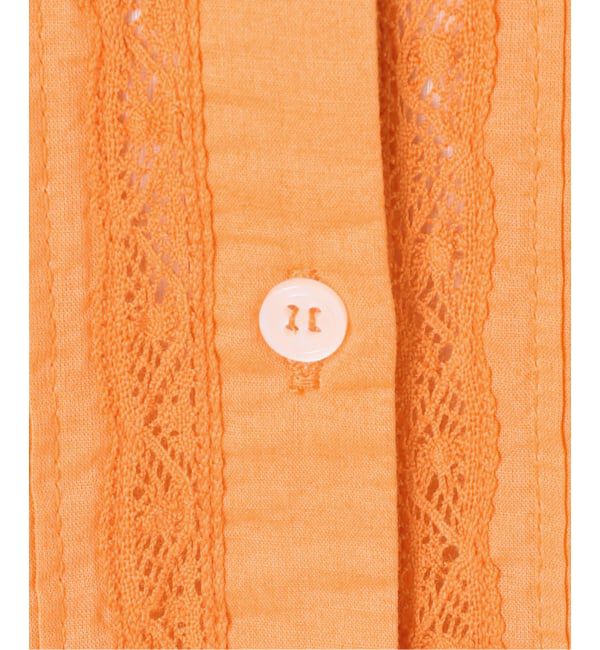 Spick and Span「フリルスリーブレースブラウス」|シャツ・ブラウス|