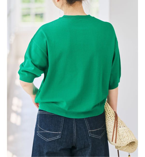 Spick and Span「《WEB限定 / 追加》ショートスリーブカーディガン」|カーディガン|