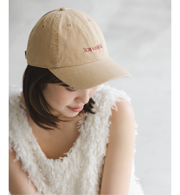 NOBLE「ORIGINAL CAP」|キャップ・キャスケット|ベージュ