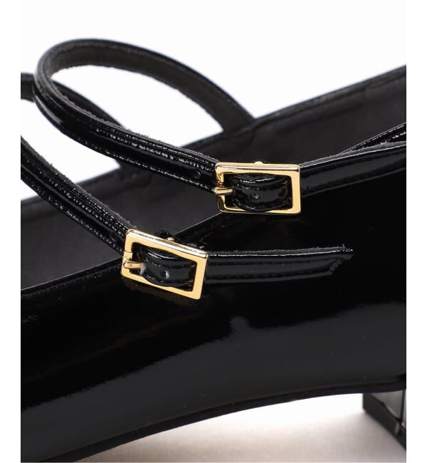 GRISE「《予約/WEB+一部店舗限定》GRISE3cmポインテッドダブルストラップメリージェーン」|パンプス|