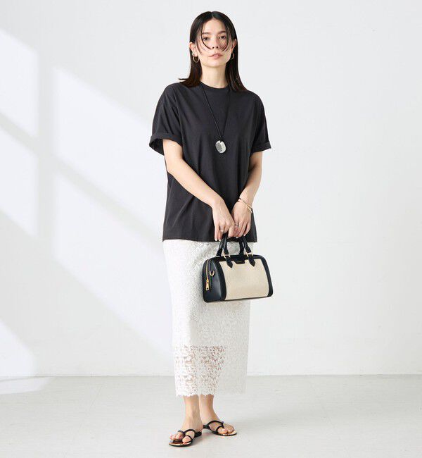 NOLLEY'S sophi「ウォッシャブル72/2超長綿オーバーサイズT」|Tシャツ・カットソー|