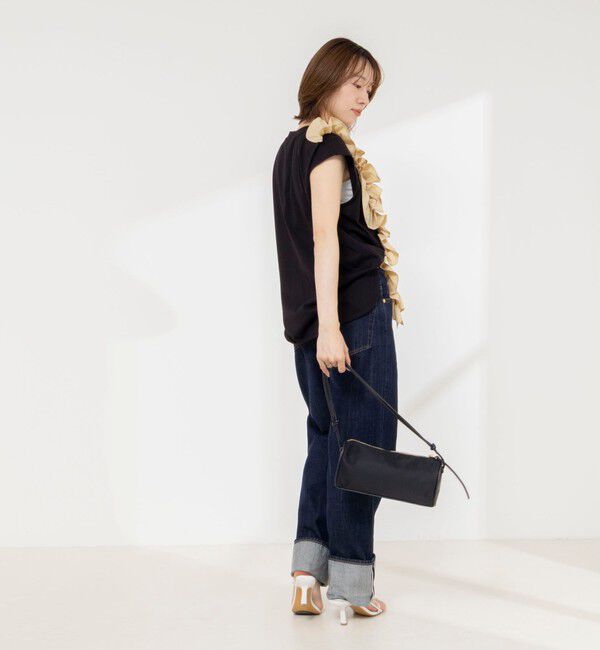 NOLLEY'S「【WEB限定】フリルTシャツ」|Tシャツ・カットソー|
