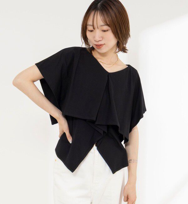 NOLLEY'S「【WEB限定】ハンカチーフカラープルオーバー」|Tシャツ・カットソー|