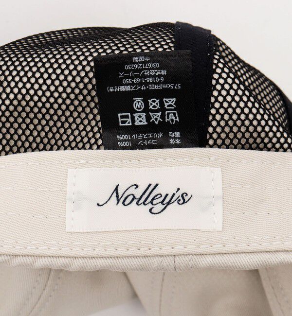 NOLLEY'S goodman「【nolnol/ノルノル】コットンツイルキャップ」|キャップ・キャスケット|