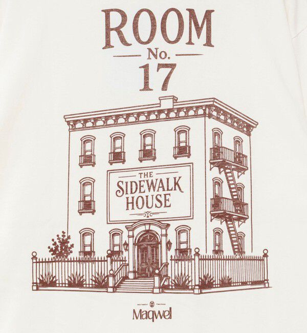 MAQWEL「【MAQWEL/マクウェル】ROOM#17ロングスリーブ」|Tシャツ・カットソー|