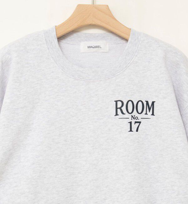 MAQWEL「《セットアップ対応》【MAQWEL/マクウェル】 ROOM#17スウェット」|Tシャツ・カットソー|