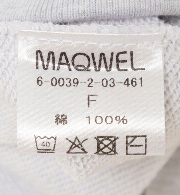 MAQWEL「《セットアップ対応》【MAQWEL/マクウェル】 ROOM#17スウェット」|Tシャツ・カットソー|