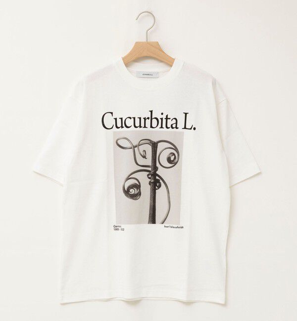 Rie Miller「【WEB＆一部店舗限アイテム】【karl blossfeldt】プラントフォトＴシャツ」|Tシャツ・カットソー|