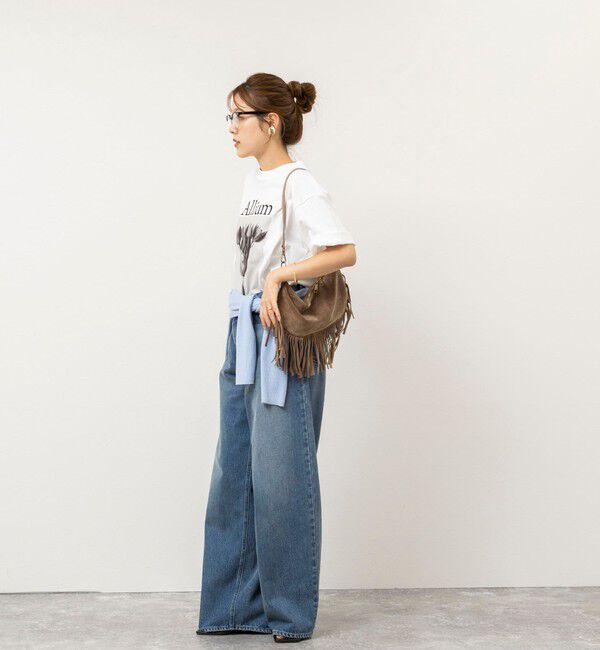Rie Miller「【WEB＆一部店舗限アイテム】【karl blossfeldt】プラントフォトＴシャツ」|Tシャツ・カットソー|