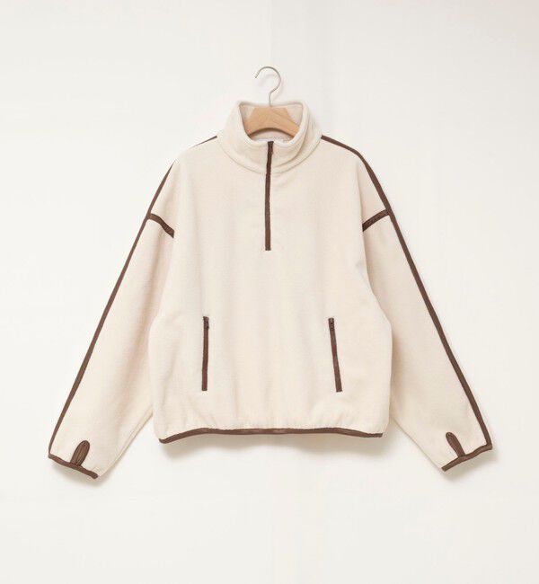 MAQWEL「【MAQWEL/マクウェル】《セットアップ対応》配色フリースプルオーバー」|Tシャツ・カットソー|
