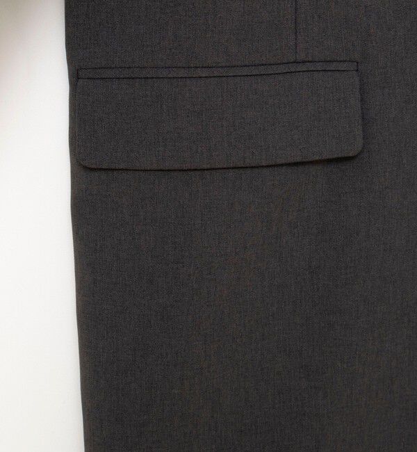NOLLEY'S「【PR阿部☆別注】《抗ピリング/ストレッチ》ウォッシャブルダブルクロスオーバージャケット」|テーラードジャケット|
