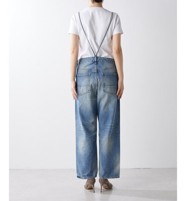  「《人気再販アイテム》DENIM ALL IN ONE２」|ワンピース|