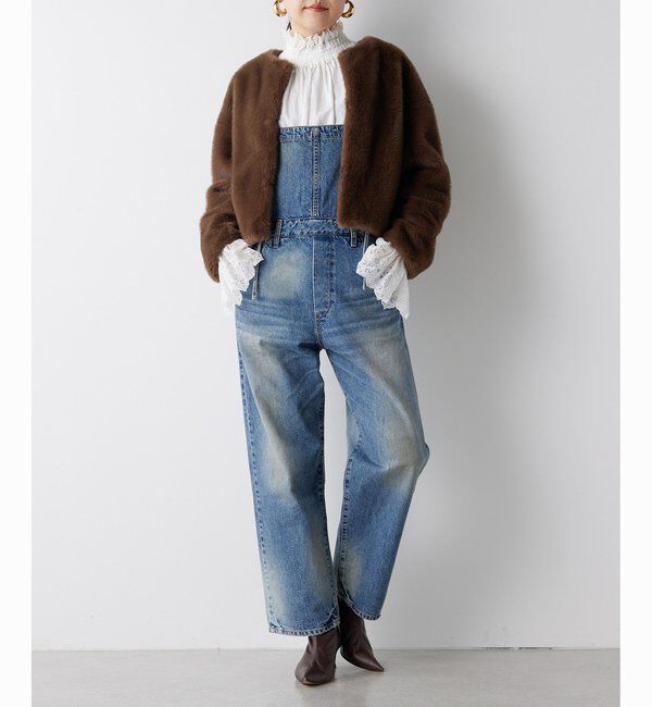  「《人気再販アイテム》DENIM ALL IN ONE２」|ワンピース|
