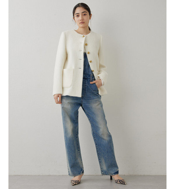  「《人気再販アイテム》DENIM ALL IN ONE２」|ワンピース|