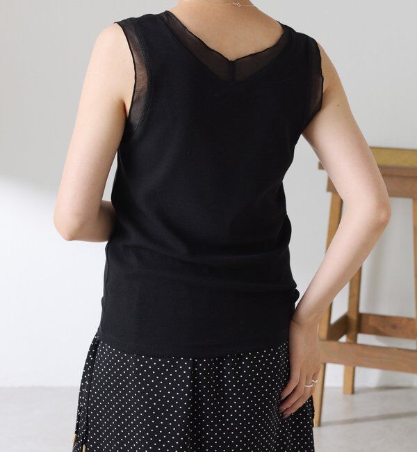 「Vネックタンクトップ」|Tシャツ・カットソー|