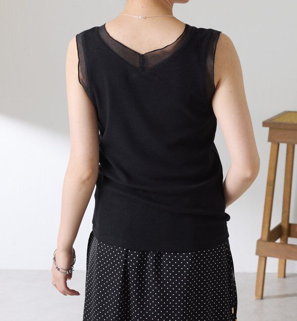  「Vネックタンクトップ」|Tシャツ・カットソー|