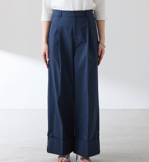  「ロールアップワイドパンツ」|その他|