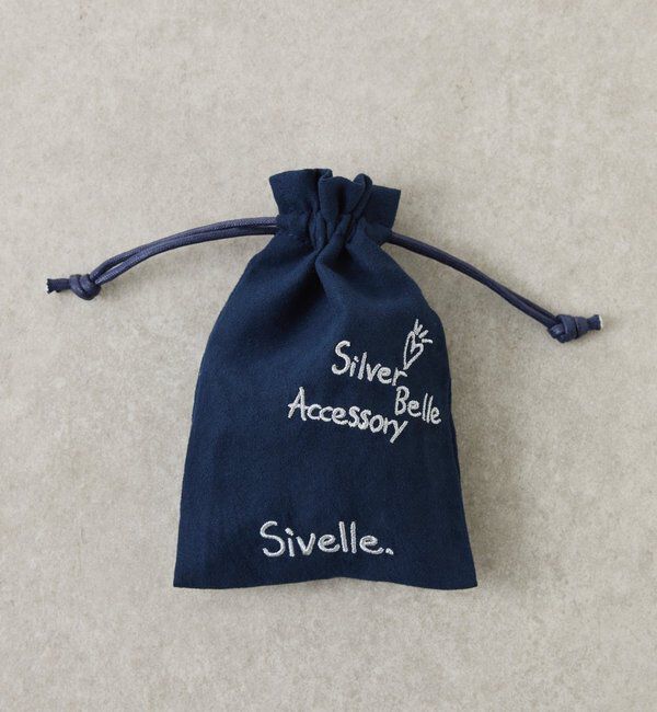  「【Sivelle./シヴェル】ステンレスブラックハートネックレス」|リング|